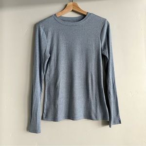 Classic Pale Blue Long Sleeve Tee